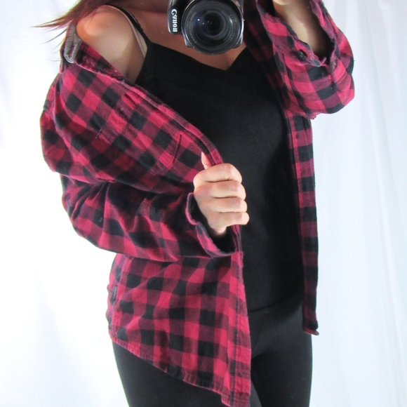 Tops - Fireside //Cozy Flannel//